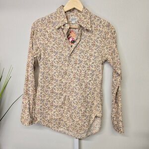 FWK Engineered‎ Garments Floral Button Down Shirt Womenswear Made In USA